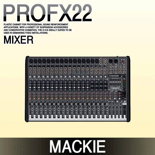MACKIE ProFX22
