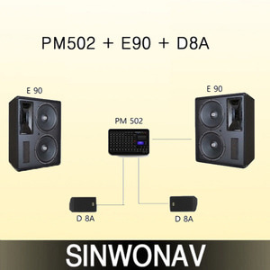 PM502 + E90 + D8A