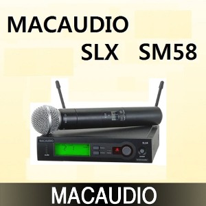 MACAUDIO SLX SM58 무선마이크 세트