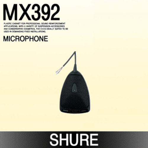 SHURE MX392