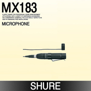 SHURE MX183